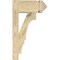 Ekena Millwork Balboa Arts & Crafts Rough Sawn Outlooker, Douglas Fir, 6"W x 12"D x 20"H OUT06X12X20BOA03RDF - alternate 3